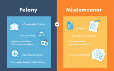 Don’t Miss These Key Felony vs Misdemeanor Differences